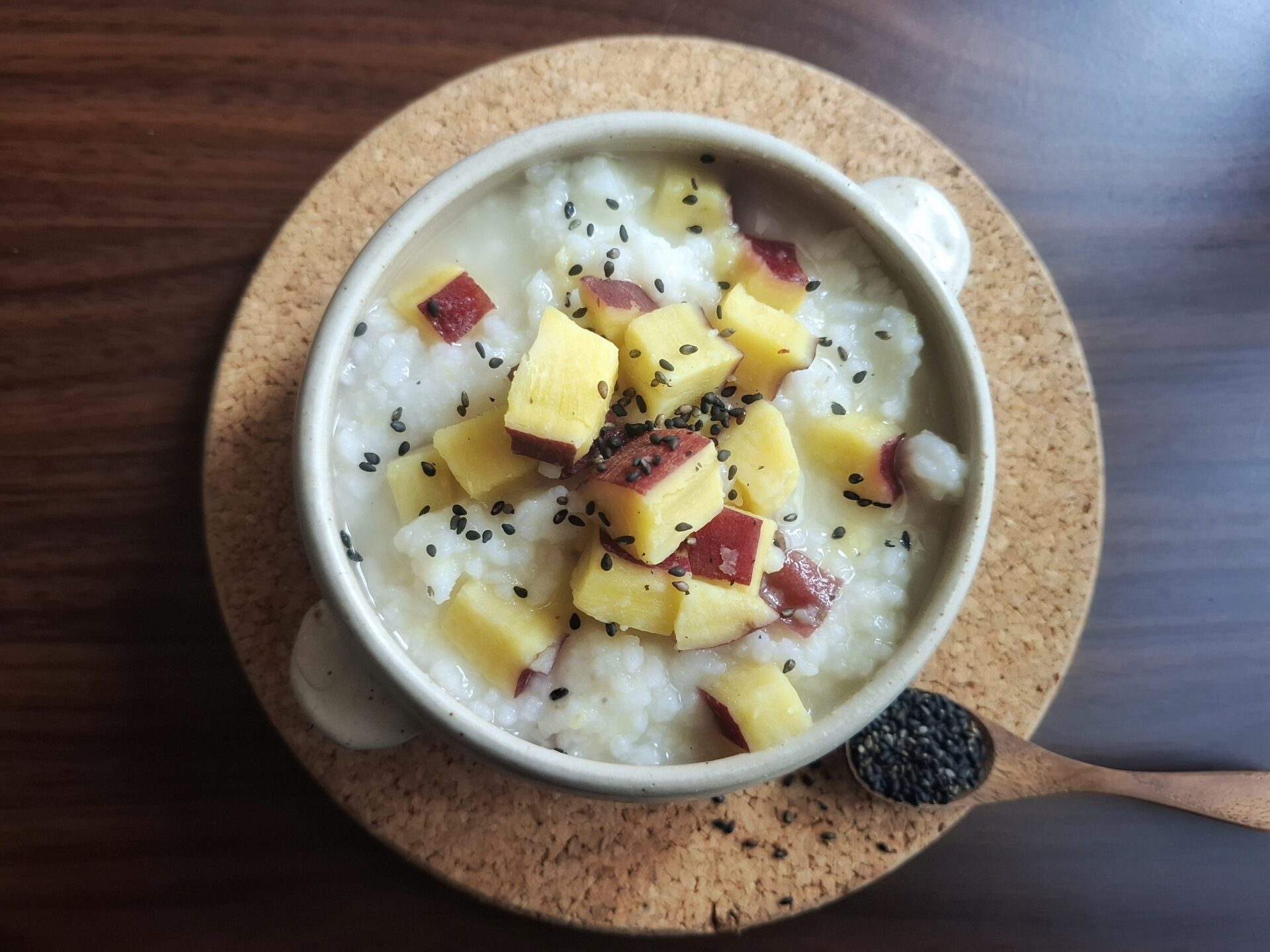 Golden Sweet Potato Zen Porridge